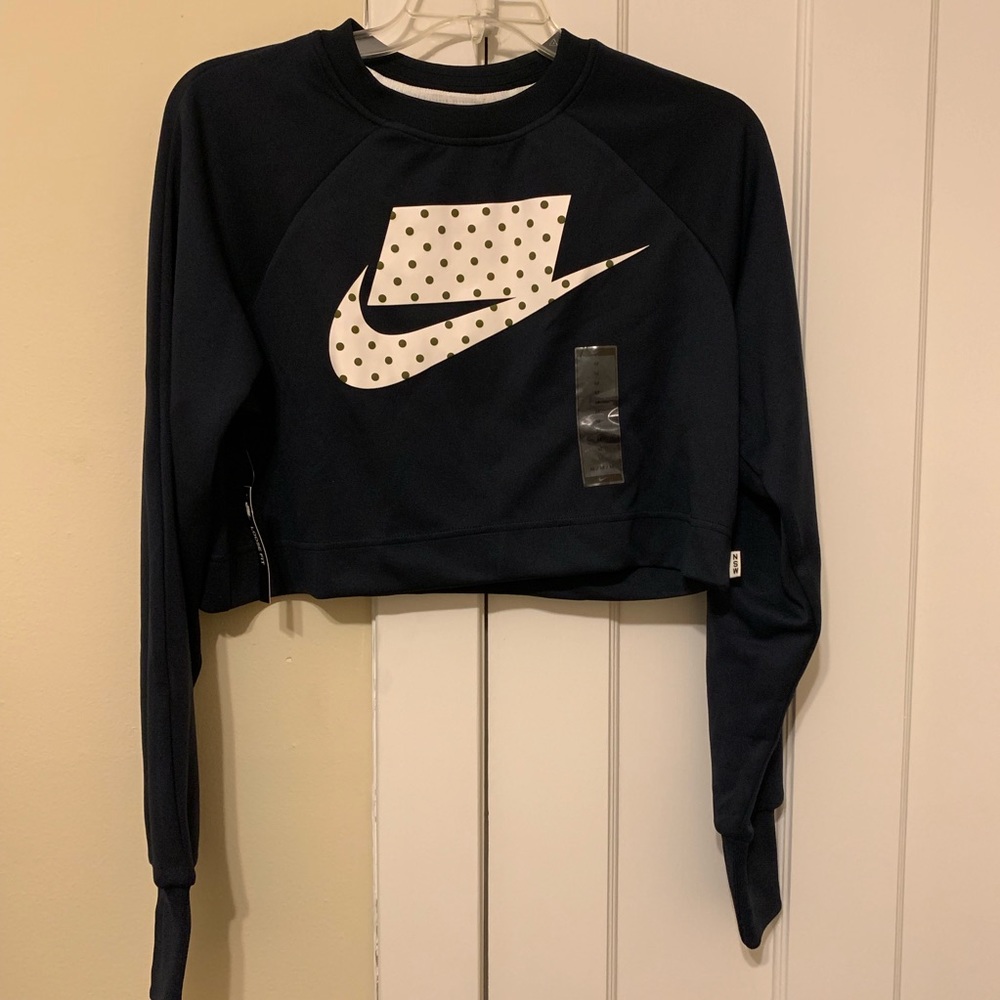 SOLD Nike NSW Crop Sweatshirt- Loose Fit Sz M - Picture 4 of 7